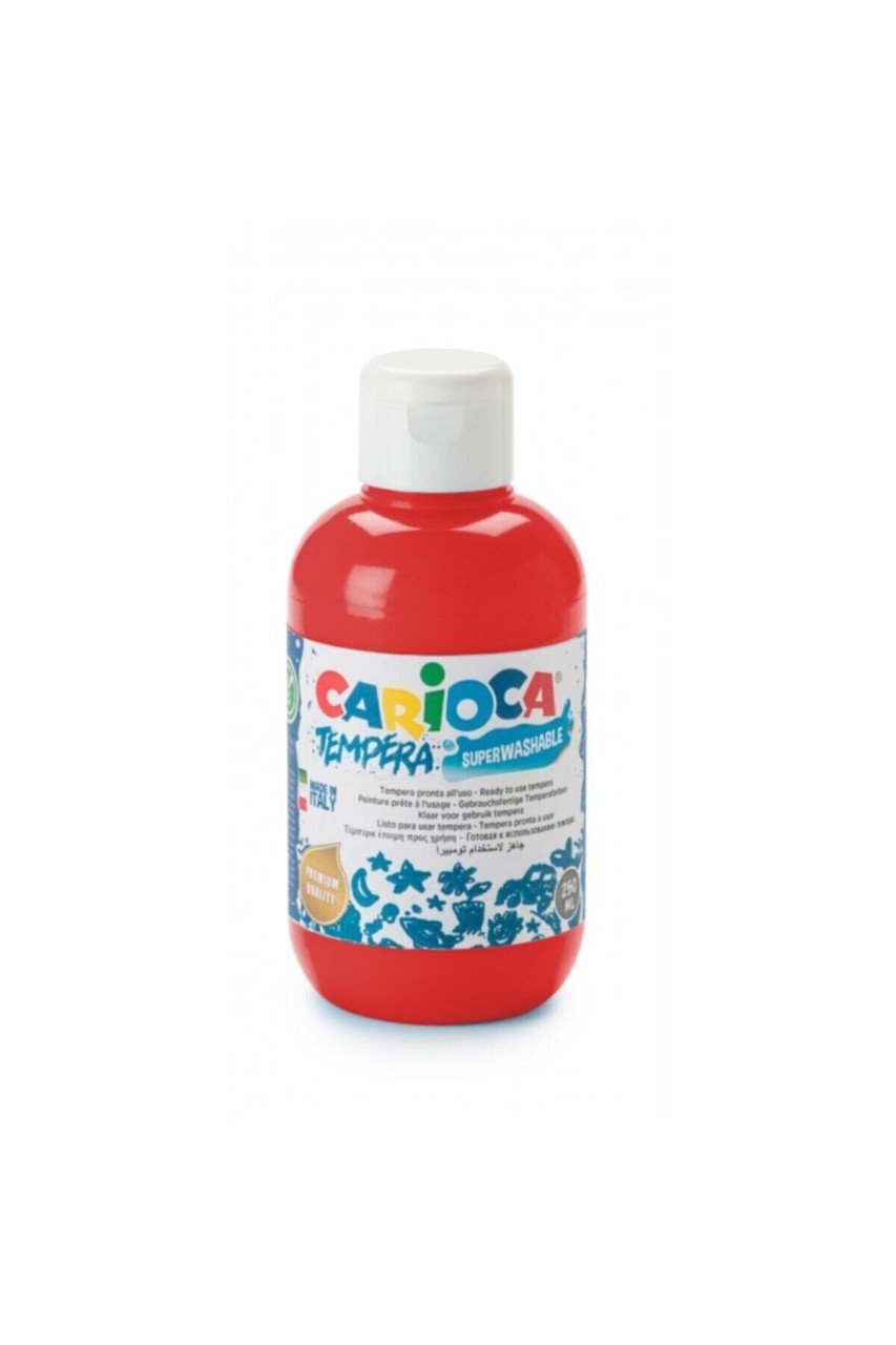 Carioca Tempera Boya 250ml Kırmızı 10