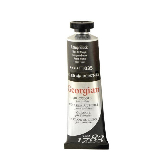 D. Rowney Yağlı Boya 38ml Lamp Black 035