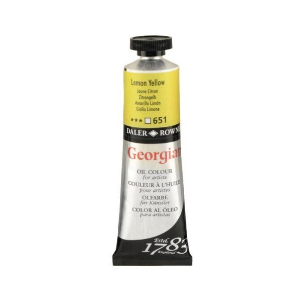 D. Rowney Yağlı Boya 38ml Lemon Yellow 651