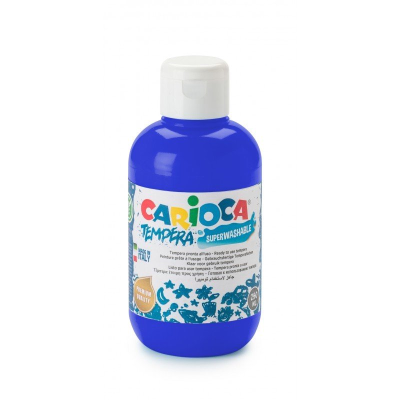 Carioca Tempera Boya 250ml Koyu Mavi 17