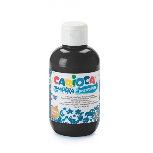Carioca Tempera Boya 250ml Siyah 02