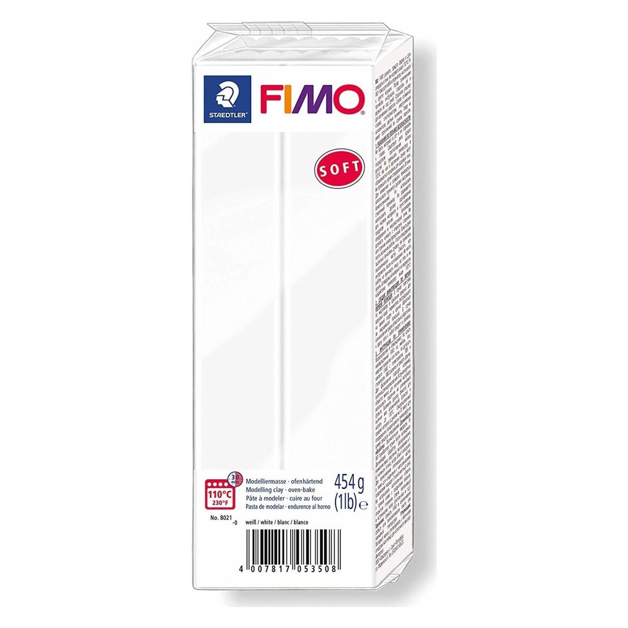 Fimo Soft Polimer Kil 454gr Beyaz
