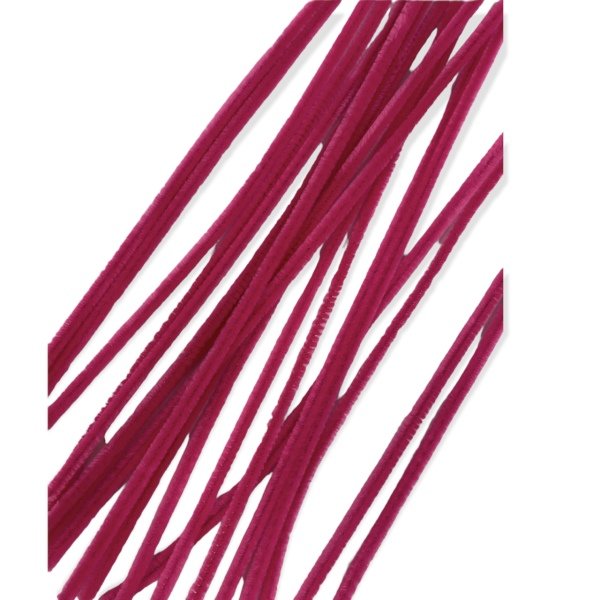 Şönil 30 cm. 20'li Koyu Pembe