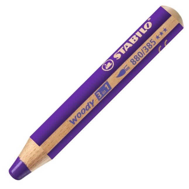 Stabilo Woody 3in1 Açık Mor 385