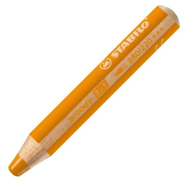 Stabilo Woody 3in1 Turuncu 220