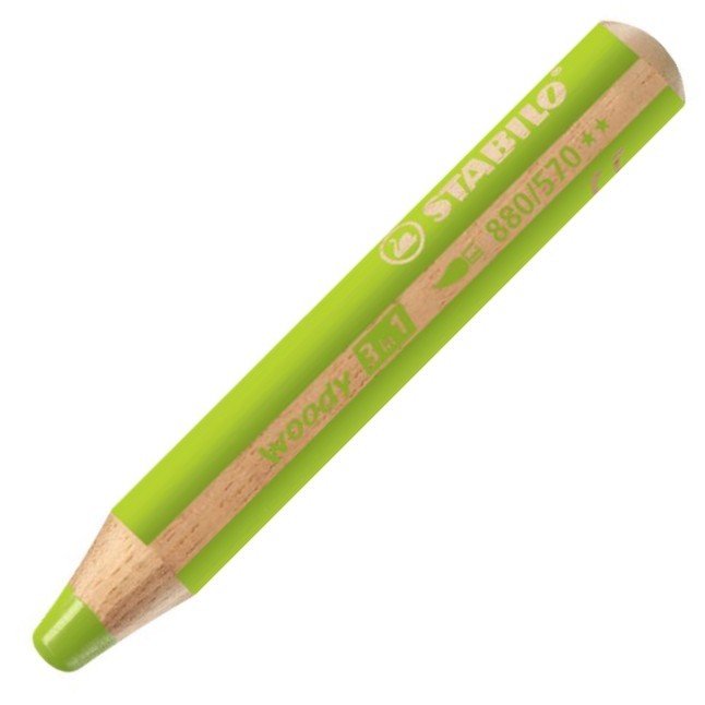 Stabilo Woody 3in1 Yaprak Yeşili 570