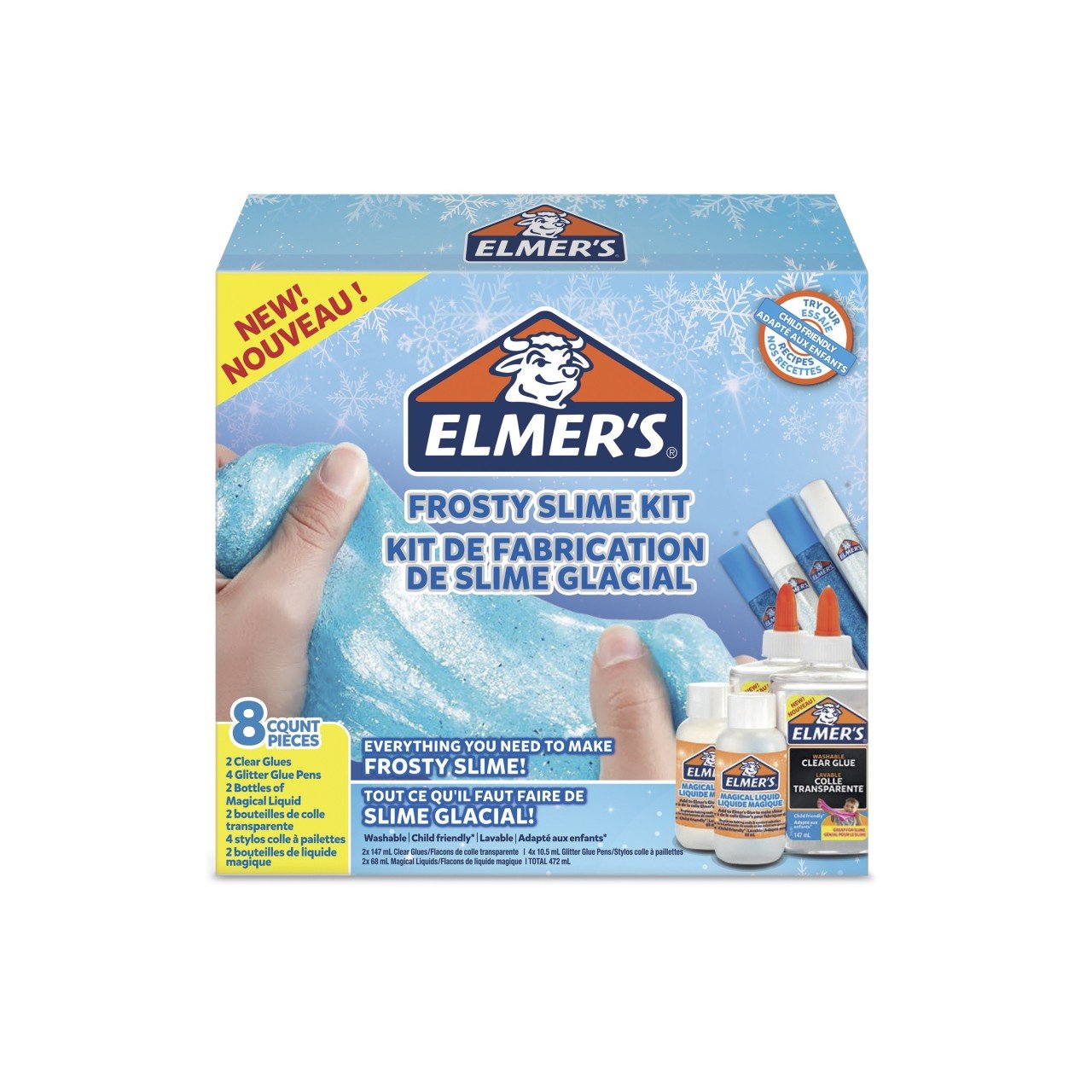 Elmers Slime Başlangıç Seti İce