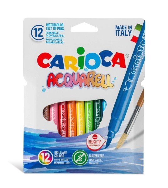 Carioca Keçeli Aquarel 12'li