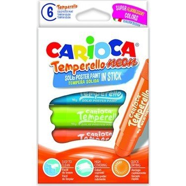 Carioca Temperello Neon Renk 6'lı
