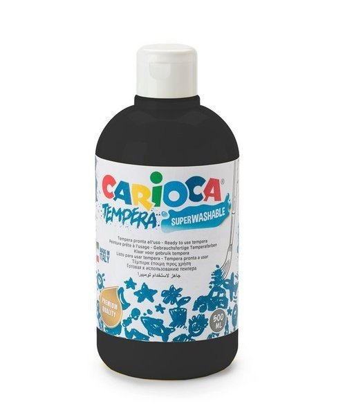 Carioca Tempera Boya 500ml Siyah 02