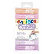 Carioca Temperello Pastel Renk 8'li