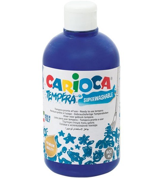 Carioca Tempera Boya 500ml Koyu Mavi 17