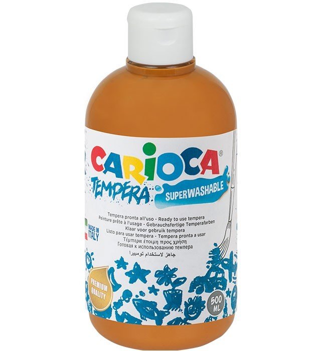 Carioca Tempera Boya 500ml Kahverengi 06