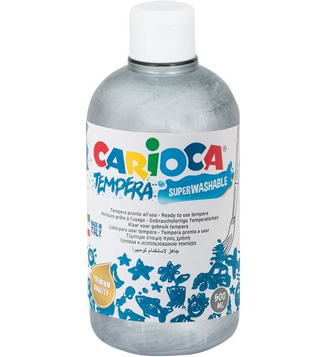 Carioca Tempera Boya 500ml Gümüş 20