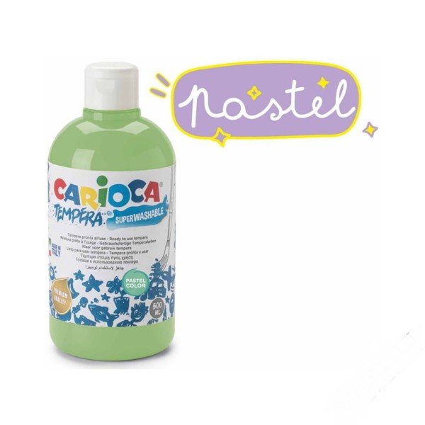 Carioca Tempera Boya 500ml Pastel Yeşil 43