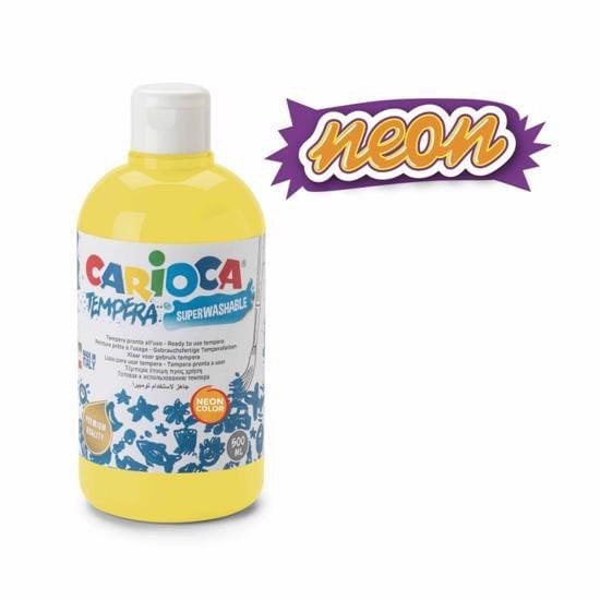 Carioca Tempera Boya 500ml Fosforlu Sarı 34