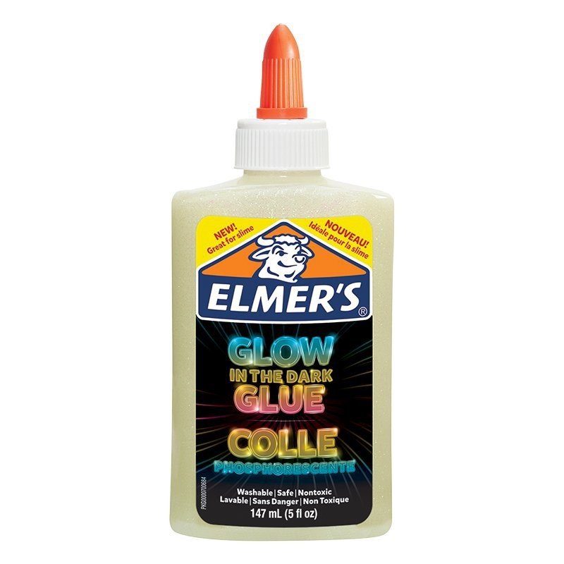 Elmer's Simli Yapıştırıcı Glow in the Dark Karanlıkta Parlayan 147 ml. Beyaz