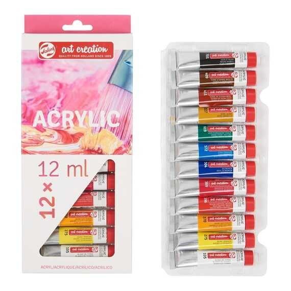Talens Akrilik Boya 12*12 ml.