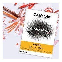 Canson Graduate Bristol A4 180 gr. 20 Sayfa