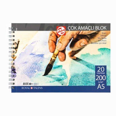 Talens A5 200 gr. Resim Defteri