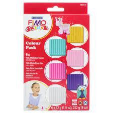 Fimo Kids Parlak Polimer Kil Set 6x42 gr