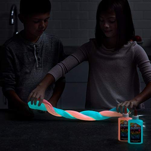 Elmer's  Glow in the Dark Karanlıkta Parlayan Slime Set