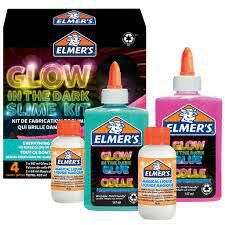 Elmer's  Glow in the Dark Karanlıkta Parlayan Slime Set
