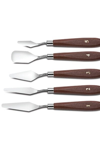 Çelik Spatula Set 5'li