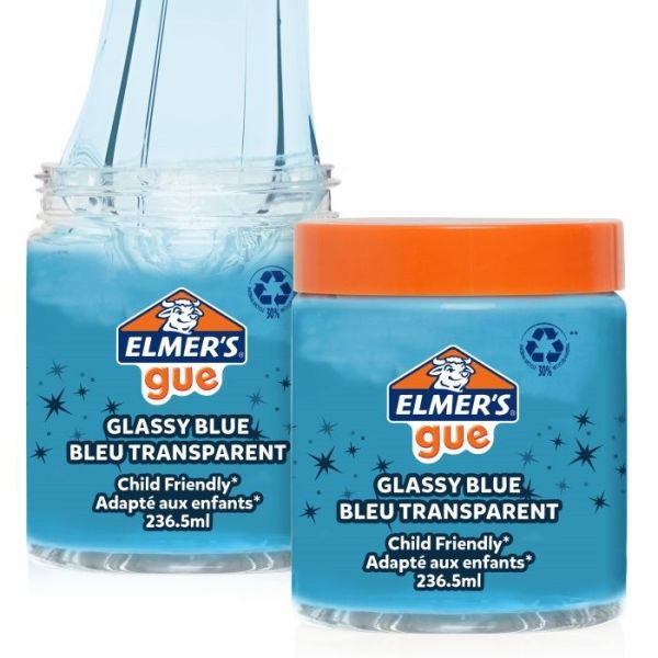 Roco Art Elmer's Gue Hazır Slime Şeffaf Mav i236 ml.
