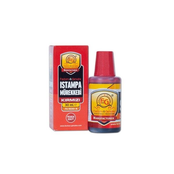 Stampa Damga 30 ml. Kırmızı Mürekkep