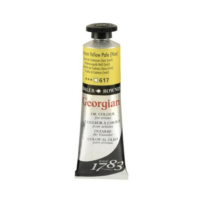 D. Rowney Yağlı Boya 38ml Cadmium Yellow Pale 617