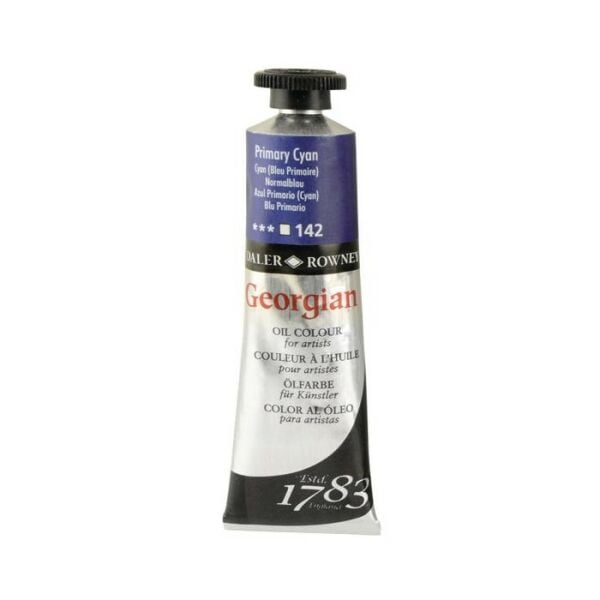 D. Rowney Yağlı Boya 38ml Primary Cyan 142