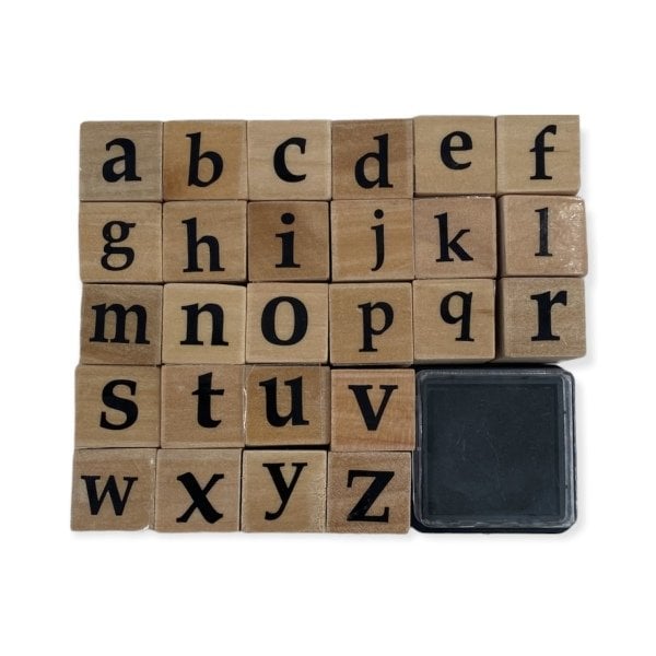 Roco Art Alfabe Damga Set - Küçük Harf