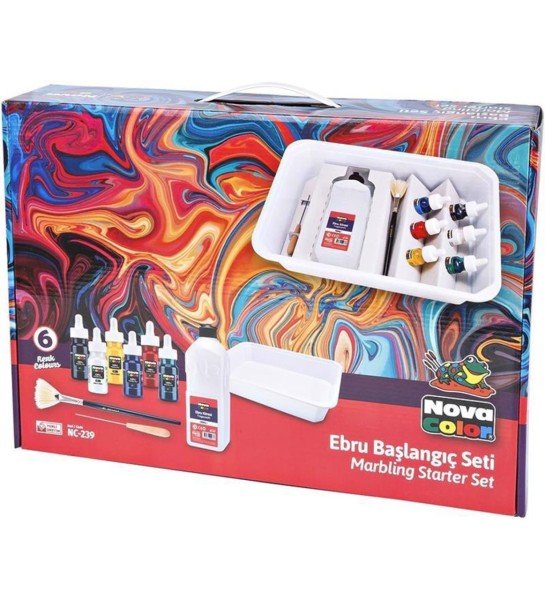 Nova Color Ebru Başlangıç Seti NC-239