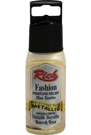 Rich Metalik Boncuk Boya 60cc Altın 060900