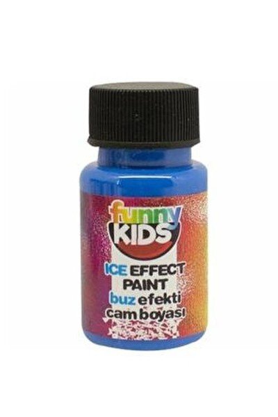 F. Kids Buz Efekti Cam Boyası - Mavi