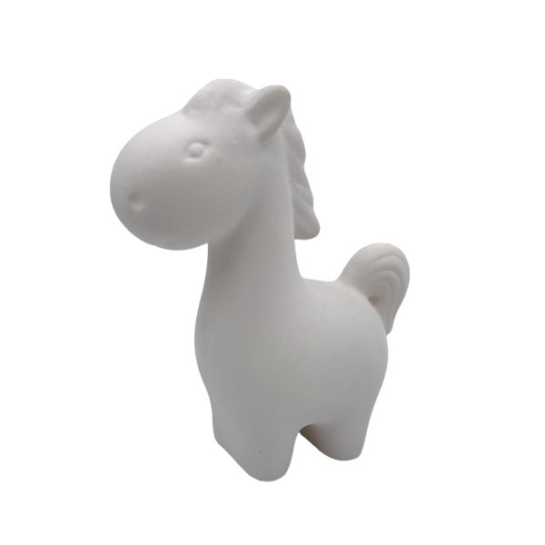 Küçük Boy At Unicorn Seramik Obje No:608