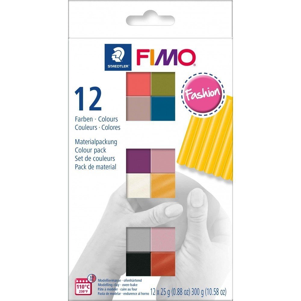 Fimo Soft Fashion Polimer Kil Set 12*25gr.