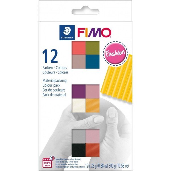 Fimo Soft Fashion Polimer Kil Set 12*25gr.