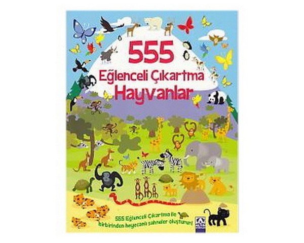 555 Eğlenceli Çıkartma - Hayvanlar