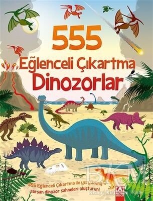 555 Eğlenceli Çıkartma - Dinozorlar