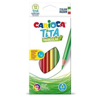 Cairoca Tita Kuru Boya 12'lü Üçgen