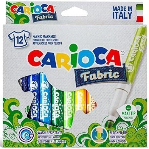 Carioca Keçeli Kumaş Kalemi 12'li