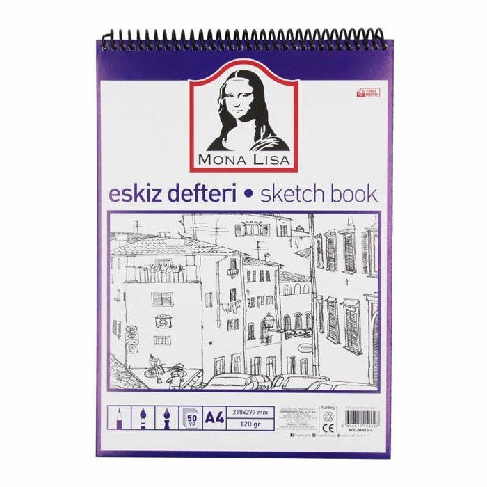 Südor Sanatsal Defter A4 120 gr. 50 Sayfa Telli