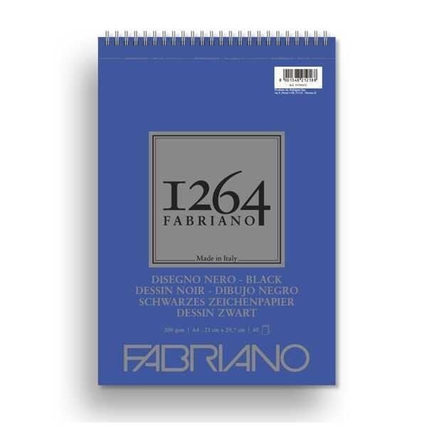 Fabriano Siyah Blok A4 200 gr. 40 Yaprak