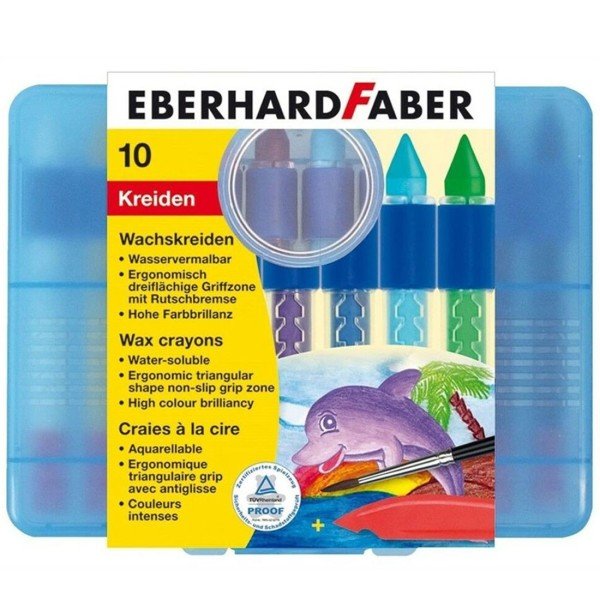 Eberhard Faber Wax Crayon 10'lu