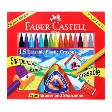 Faber Castell Silinebilir Pastel 15'li