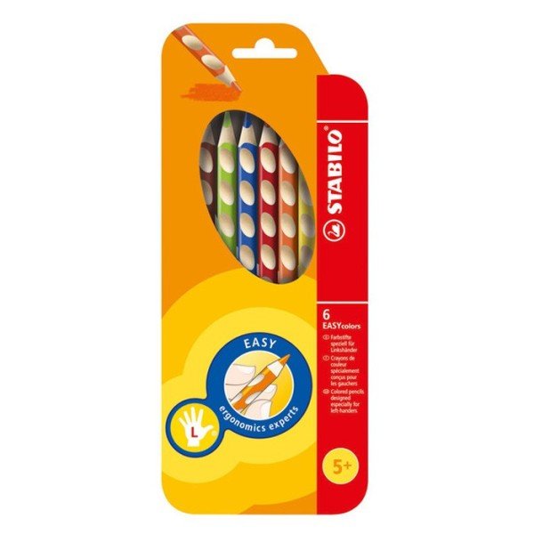 Stabilo Easy Colosr 6'lı Sol El Kuruboya