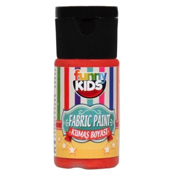 Funny Kids Kumaş Boyası 20cc Turuncu 7424
