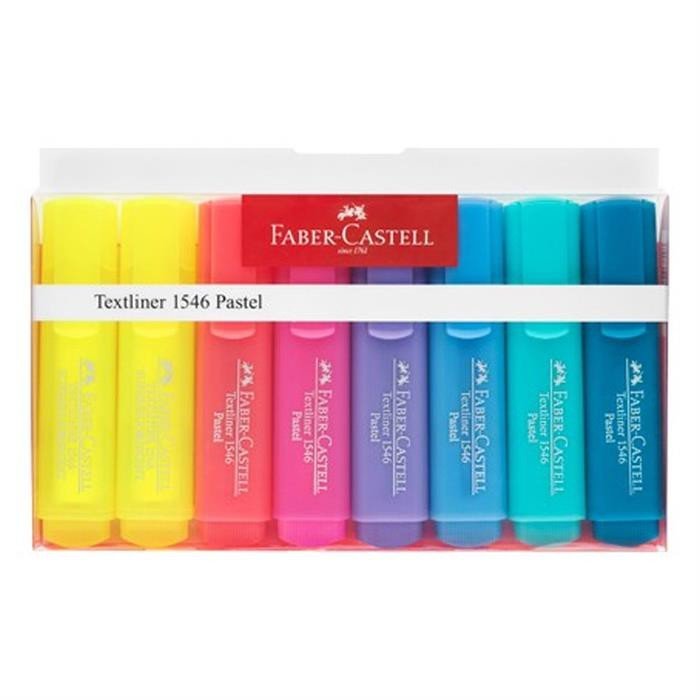 Faber Castell Highlighter Fosforlu Kalem 8'li